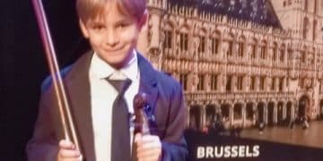 El joven violinista Eduard Arnau Torán triunfa en Bruselas