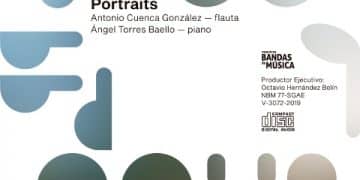 Se presenta el disco ‘Flute portraits’ de Antonio Cuenca (flauta) y Angel Torres (piano)