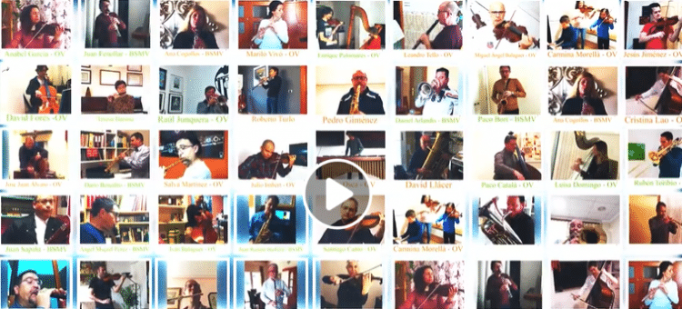 L’Orquestra de València i la Banda Simfònica Municipal se sumen al #Joemquedeacasa