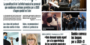 lasBandas insta la música a afrontar un nou temps / lasBandas insta a la música a afrontar un nuevo tiempo