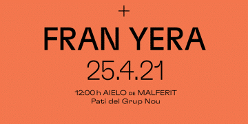 La fúmiga i Fran Yera ajornen el seu concert