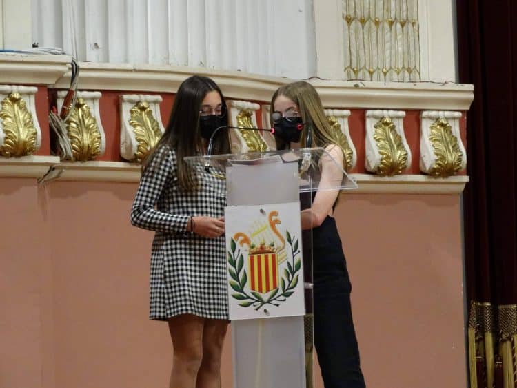 entrega de premios en Bunyol