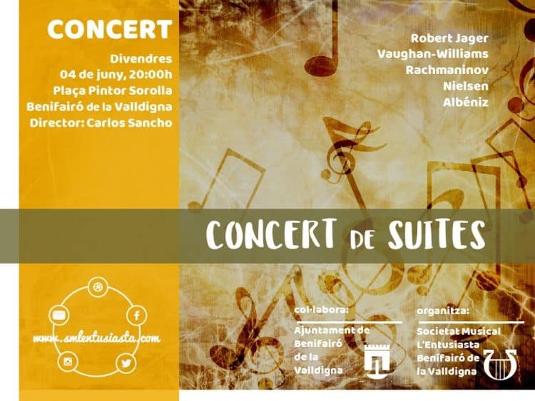 Cartell del Concert de Suites
