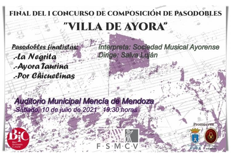 I Concurso Nacional de Composición de Pasodobles Villa de Ayora