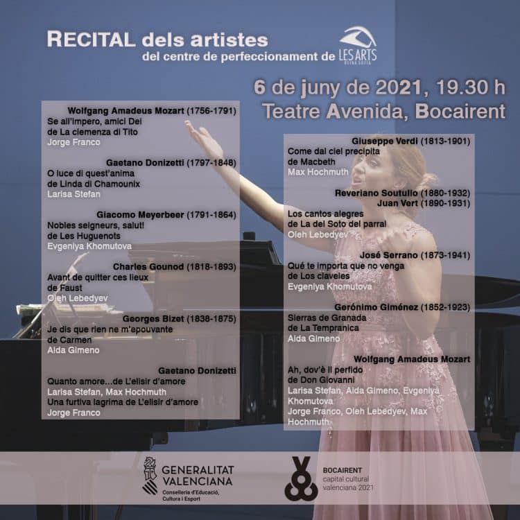 Cartell de Les Arts amb tu