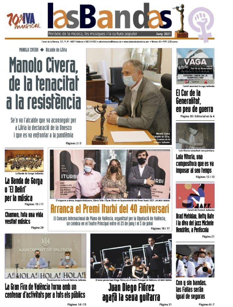 lasBandas de nuevo en los quioscos, con músicas, conciertos, festivales, polémicas, entrevistas… y todas las sorpresas del verano