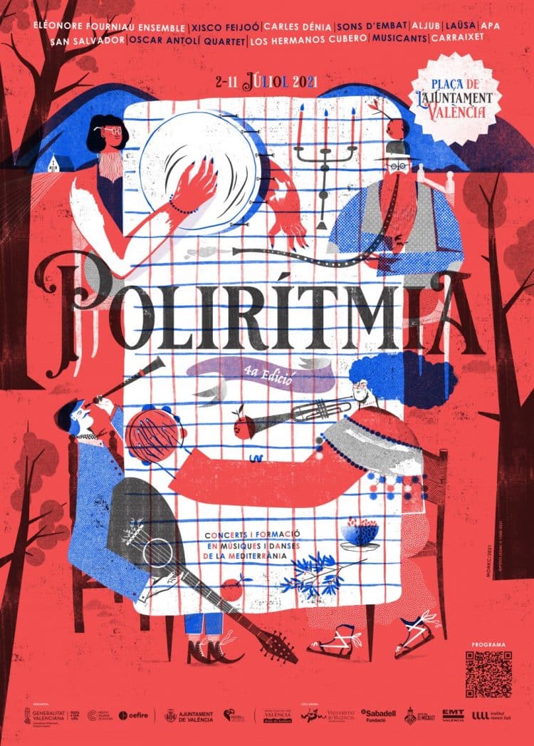 Cartell de la 4ª edició de Polirítmia