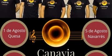 CANAVIA brass QUINTET realiza una exitosa gira de verano