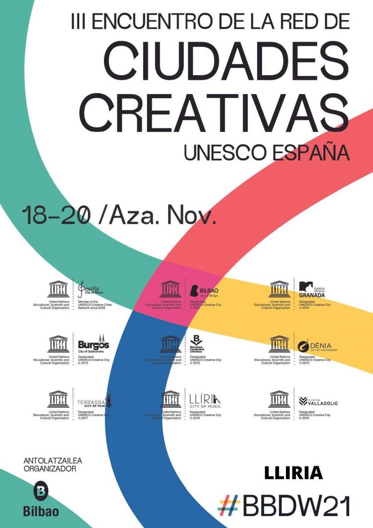 Llíria uneix les seues forces creatives amb les ciutats espanyoles de la Xarxa UNESCO