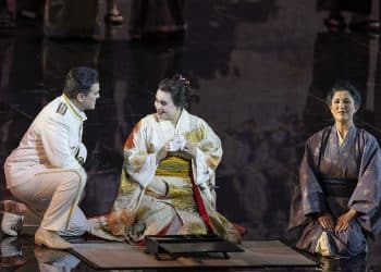La Madama Butterfly de María Teresa Leva ompli de matisos el Palau de les Arts