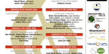 Yecla: el XX Ciclo “Aula de Conciertos” anuncia un programa espectacular