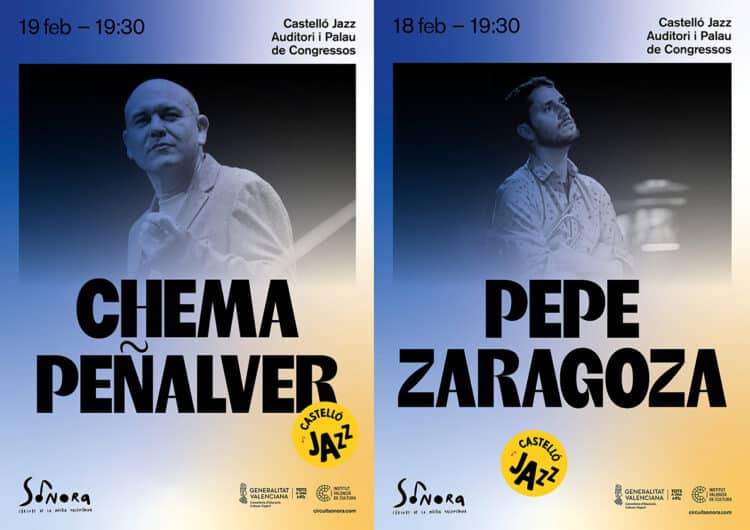 Sonora continua a Castelló amb el jazz de Pepe Zaragozà i Chema Peñalver