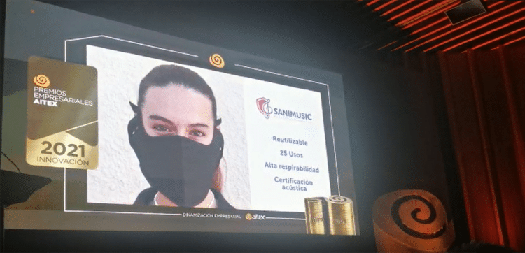 Sanimusic finalista dels premis AITEX per la seua innovació davant la Covid-19