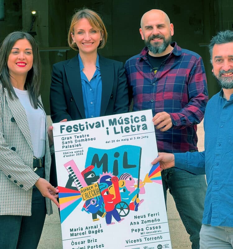 Xàtiva presenta la nova edició del festival Música i Lletra