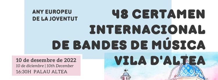 Altea viurà dissabte el seu certamen clàssic en la seua 48 edició