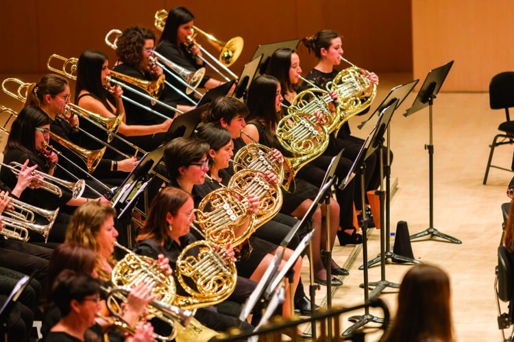 La Banda de Dones de la FSMCV conmemora el Dia de la Dona el 12 de març a La Marina de València