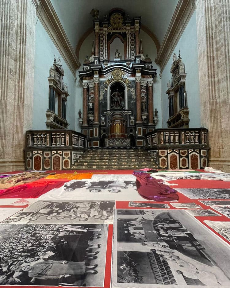 Homenatge a les dones antifeixistes en Sant Miquel dels Reis, mitjançant l’acció artística