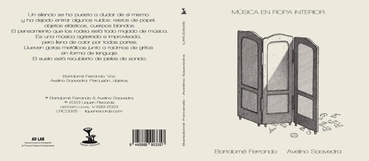 Liquen Records vuelve a recibir un trabajo de Bartolomé Ferrando y Avelino Saavedra