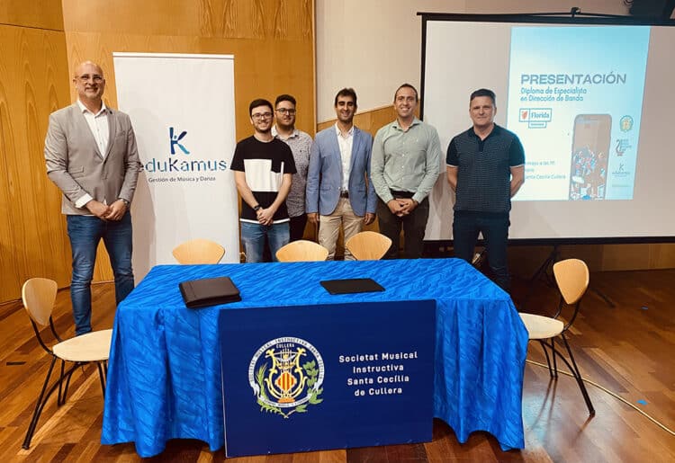 Santa Cecilia de Cullera acoge el Diploma en Dirección de Banda de Florida Universitària y Edukamus