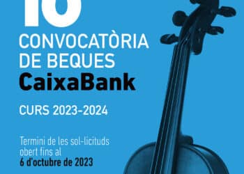 Es convoquen les beques CaixaBank del curs 23/24