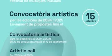 Ensems obri la convocatòria artística per a les edicions de 2024 i 2025