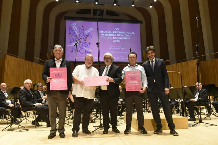 La UM de Godelleta i la UM Torrent guanyen ex aequo la secció d’Honor del 135 Certamen Internacional “ciutat de València” 2023