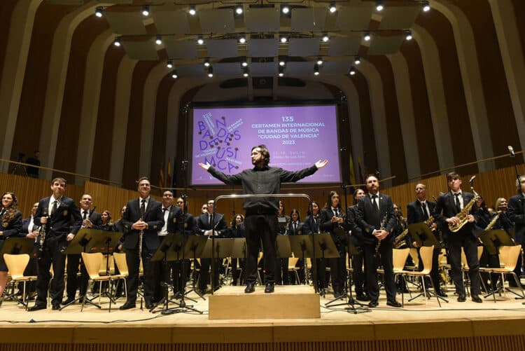 “La Primitiva” de Rafelbunyol guanya 1ª secció del 135 Certamen internacional “Ciutat de valència” 2023