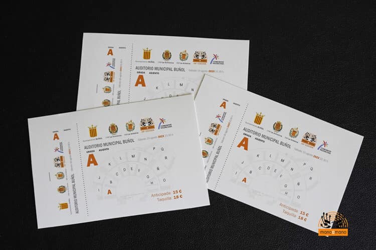 Buñol pone a la venta las entradas para el concierto ‘Mano a mano’ del próximo 19 de agosto