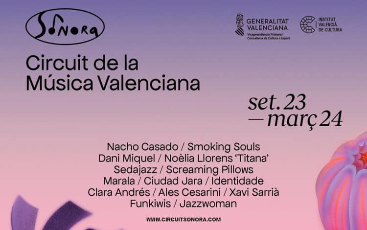 El circuit Sonora oferirà catorze concerts de setembre a març