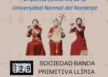 La Banda Primitiva de Llíria acoge la Gira de Música Tradicional China 2023
