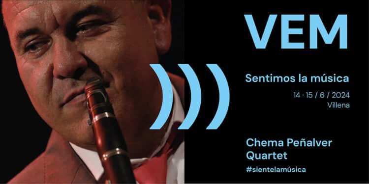Vem, la fiesta de la música de Villena con miles de participantes. Chema Peñalver “Tributo a Benny Goodman” entre decenas de espectáculos