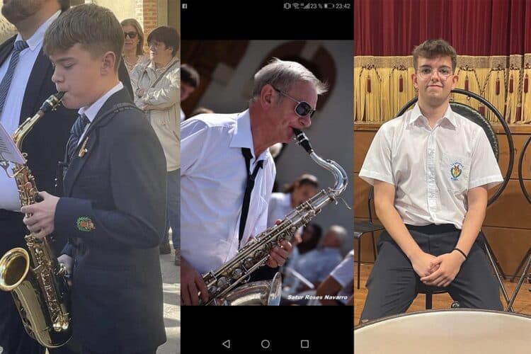 Certamen 2024. La Artística de Buñol. Las ilusiones a flor de piel de dos novatos y un veterano