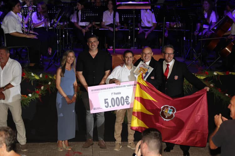 La Banda de Madridejos, guanyadora del XIV Certamen de Bandes de Música de Cine de Cullera