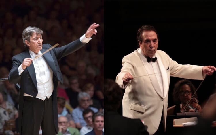 El Palau de la Música nomena directors honorífics de l’Orquestra de València als mestres Galduf i García Asensio