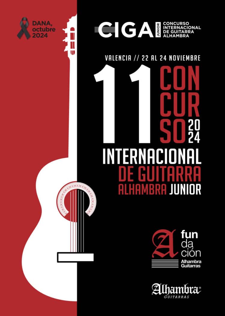 22 jóvenes guitarristas de 10 a 24 años de 7 países participan en Valencia en la final del Concurso Internacional Alhambra Junior