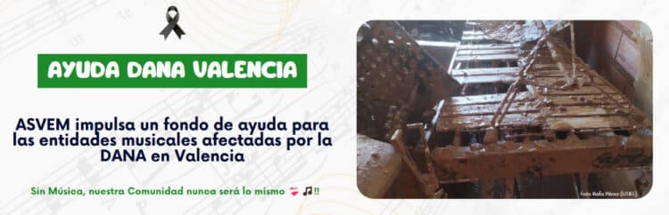 ASVEM crea un fondo de ayuda para entidades musicales afectadas