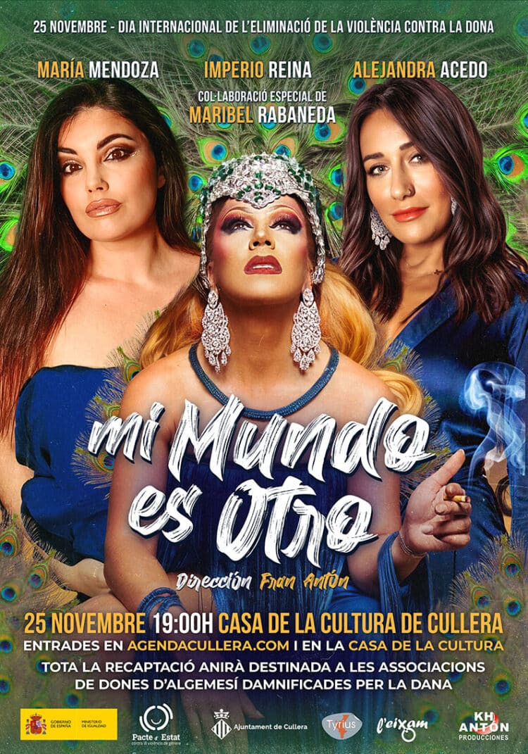 Cullera representarà el 25N “Mi mundo es otro”, dedicat a la vida de María Jiménez