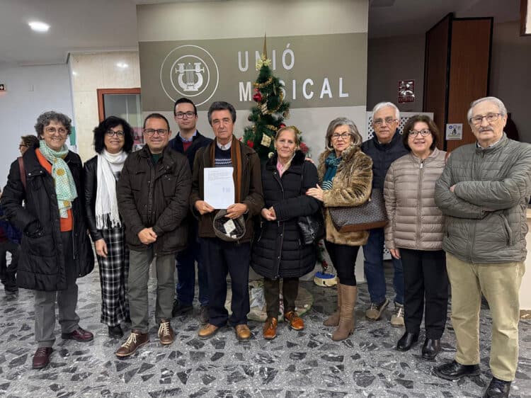 Josep Vicent Pedrola torna a presentar-se a president de la Unió Musical de Llíria.
