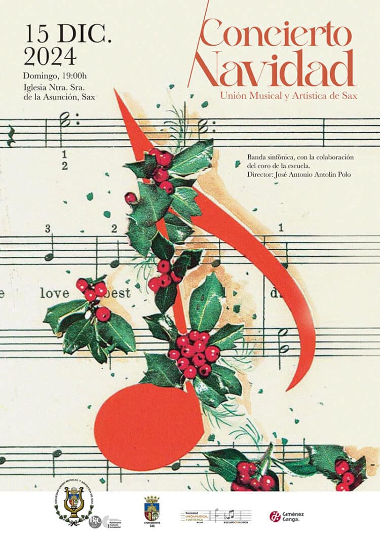 Concierto de Navidad de la Unión Musical de Sax
