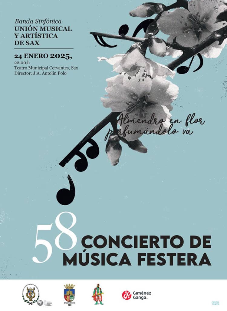 58ª edición del Concierto de Música Festera de la Unión Musical de Sax
