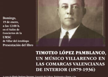 Villar acoge la presentación del libro dedicado al violinista, director y compositor local Timoteo López Pamblanco