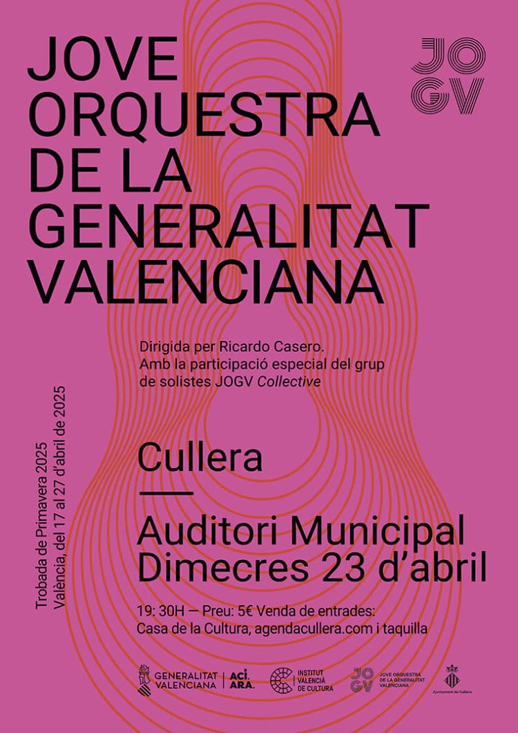 Cullera rep a la Jove Orquestra de la Generalitat Valenciana