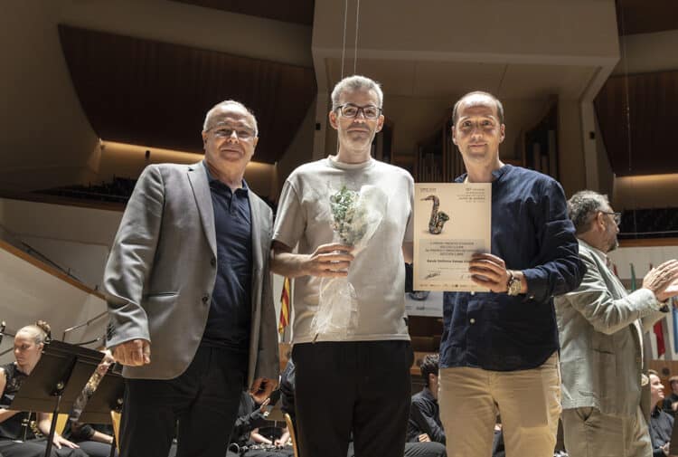 CIBM25. Banda Sinfónica Galega inaugura medallero de la Sección libre