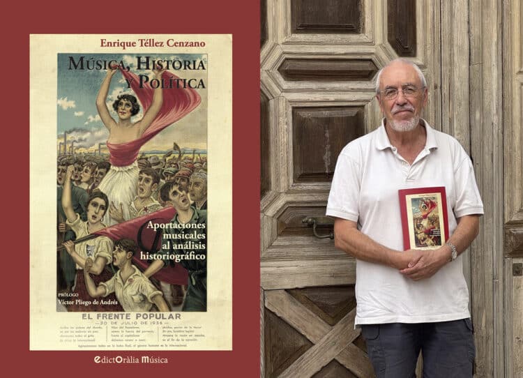 Enrique Téllez sitúa en su último libro a la música como un elemento vertebrador de la narración histórica