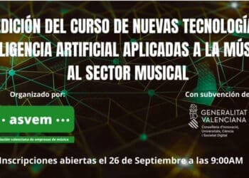 ASVEM continúa revolucionando la formación musical con el segundo curso de IA para el sector valenciano