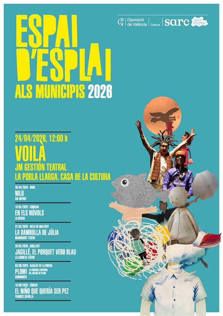 La Diputación lleva el teatro infantil de la Beneficència a siete pueblos de la provincia