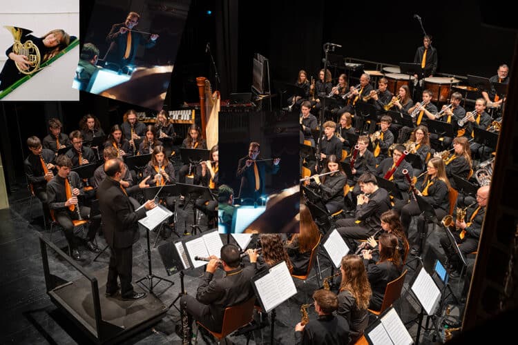 CIBM26. Secció Segona. Associació banda simfònica de Reus, Tarragona. Clara Marimon, presidenta: “Som una banda molt jove amb molts adolescents i aquí les emocions i l’energia es viuen molt intensament”
