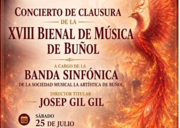 La Artística, encargada de clausurar la XVIII Bienal de Música de Buñol