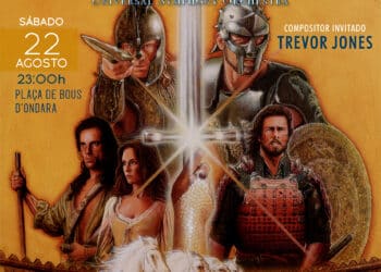 Festival de Música de Cine de la Marina Alta: La música de «Gladiator», «Troya», «El último mohicano» y otros grandes títulos histórico sonará el 22 de agosto en el concierto de clausura de SONAFILM