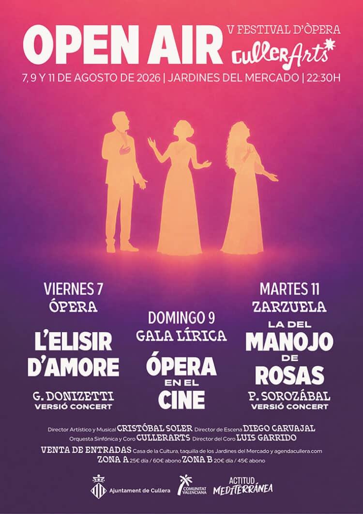 Nits de luxe a Cullera; quan sona l’òpera i la sarsuela